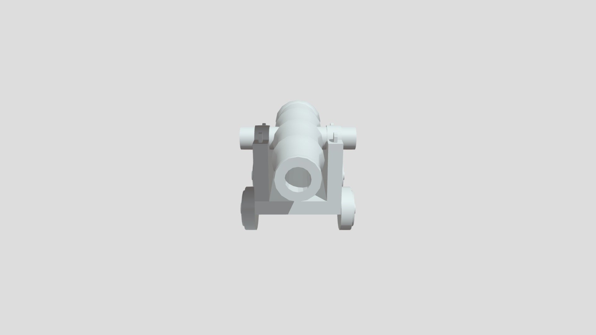 Golfin Jemon Cannon (Low Poly)