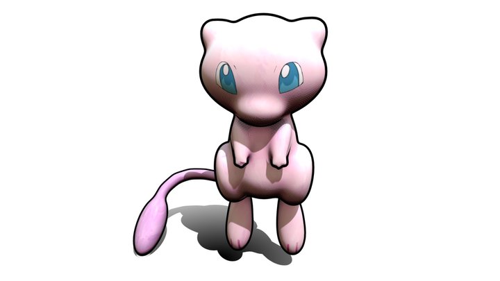 Mew(Pokemon), 3D models download