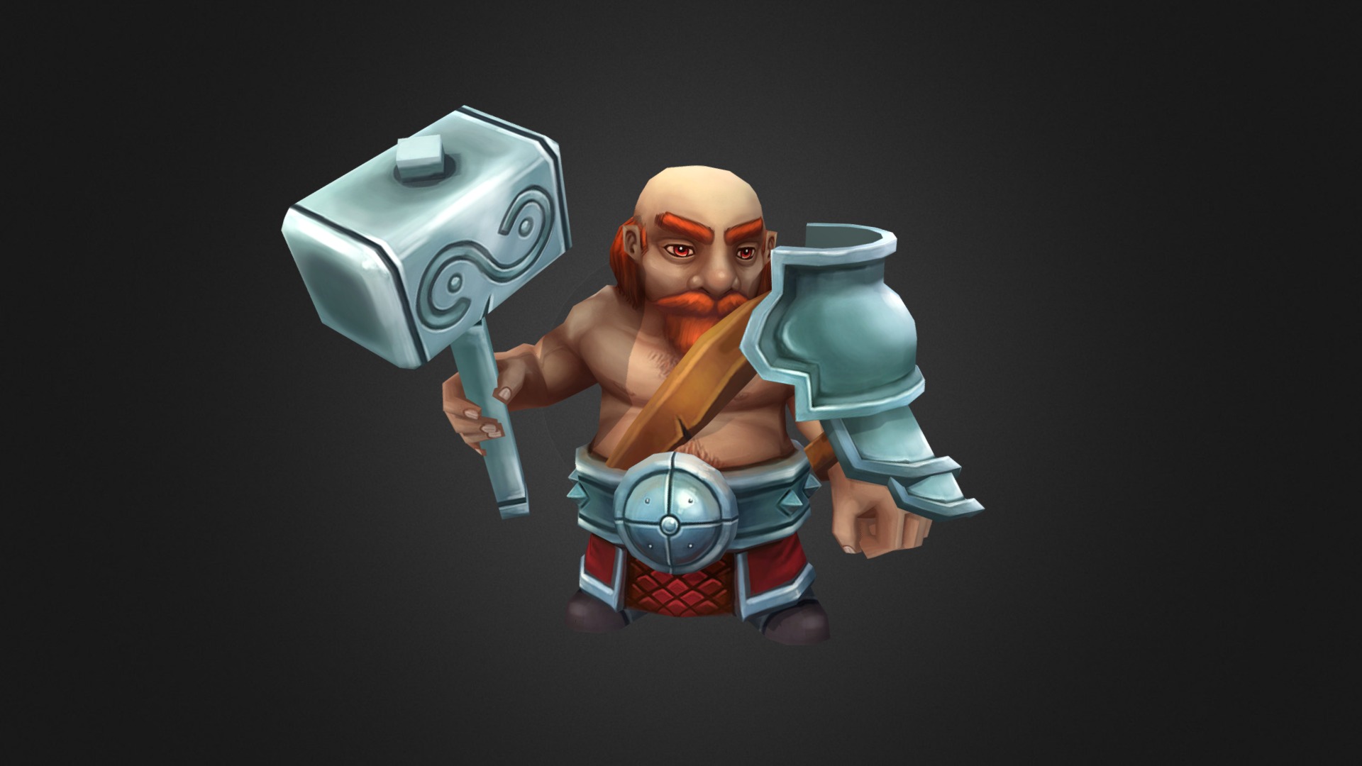 Low Poly Dwarf - Buy Royalty Free 3D model by livio3d [1efe6ca ...