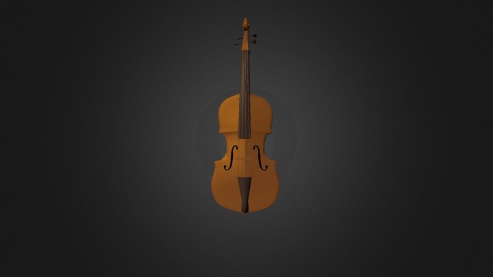 Violin 3D Model