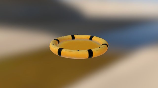 Emergency Boat LP 3D Model