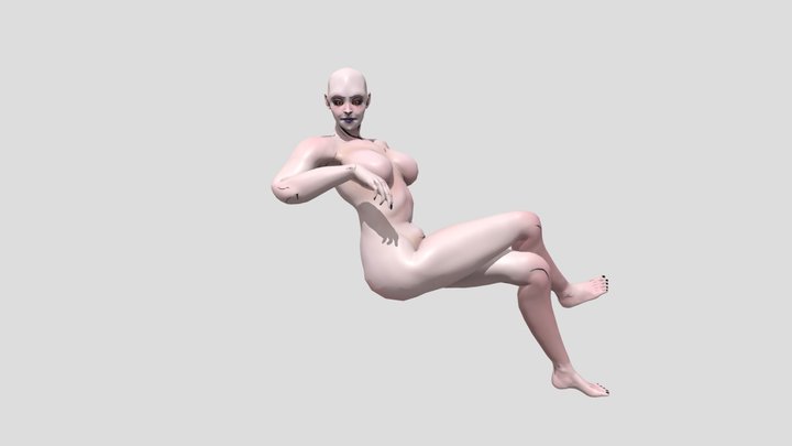 Jane without sheet 3D Model