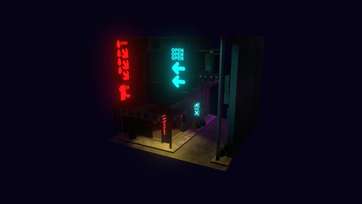 Leroy Dohrman Diorama 3D Model