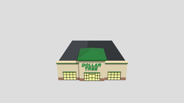 Dollar Tree 3D Model