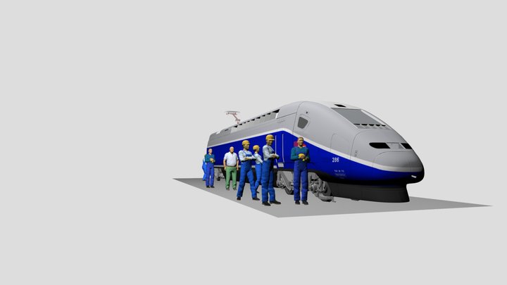 TGV ml 3D Model
