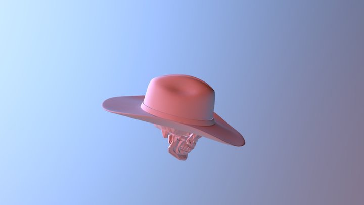 West Skull 3D Model