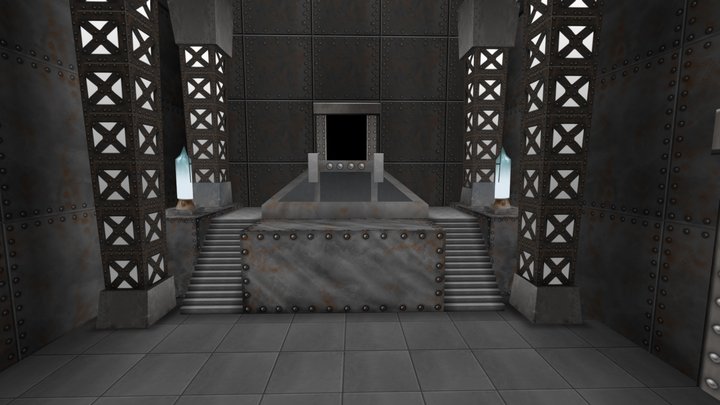 Sellbot Vice President Lobby [Enhanced] 3D Model