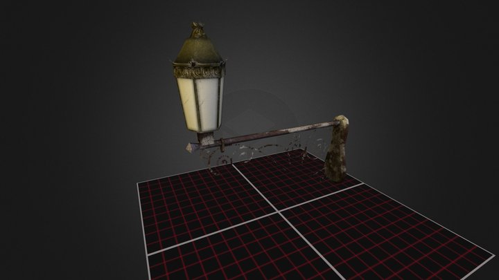 Prop Street Light 3D Model