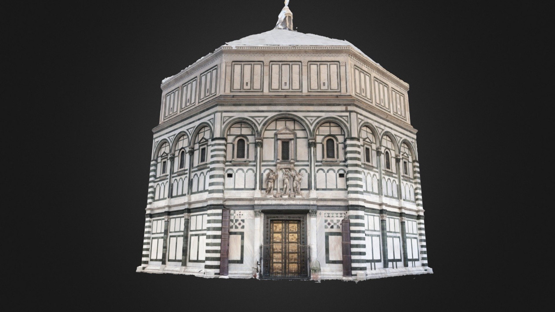 San Giovanni Baptistery - duplicated version