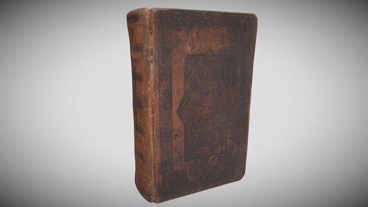 Bible, 1830 3D Model