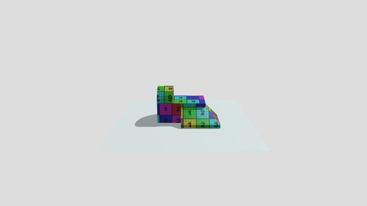 UV Building 3D Model