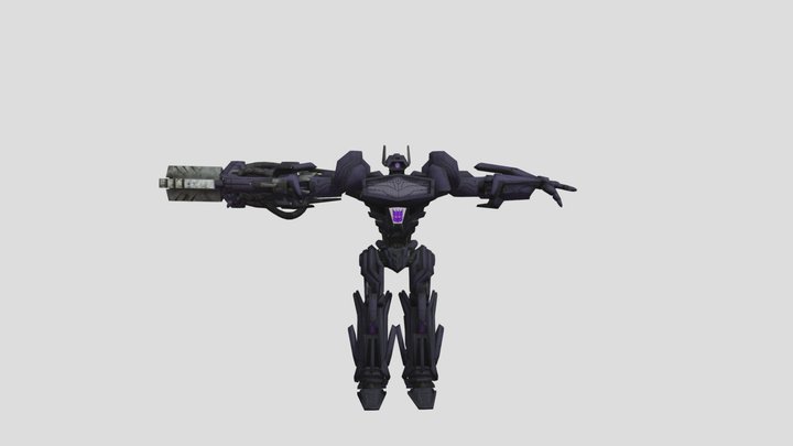 Shockwave fall of cybetron 3D Model