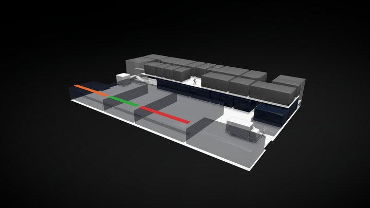 Liga — Center 3D Model