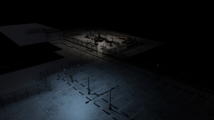 Fnaf SOTM Parking Lot Part 1 – Modèle 3D gratuit STL