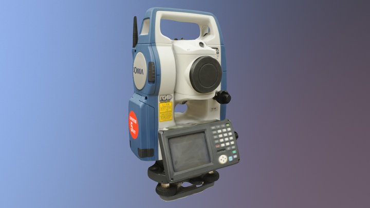 Model of total station SOKKIA 3D Model