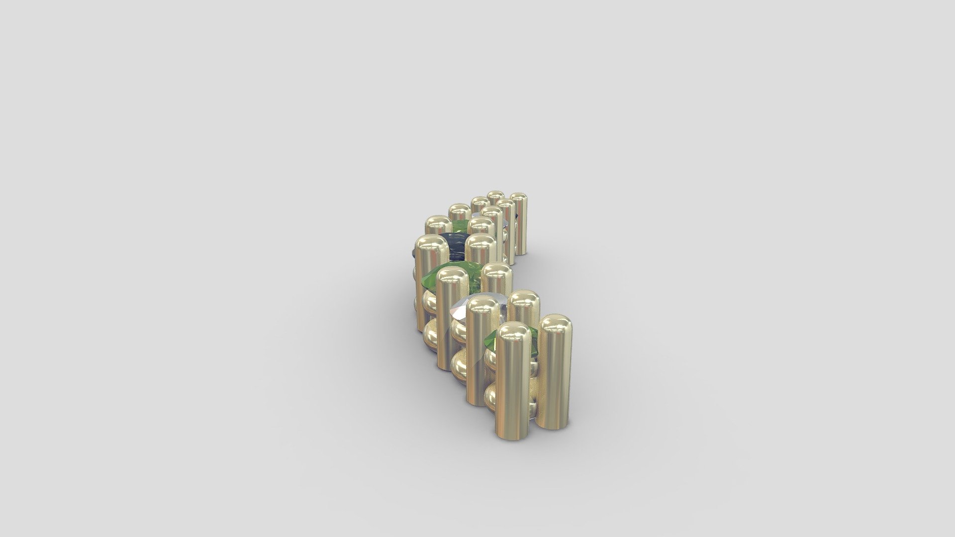 Emerld Earring