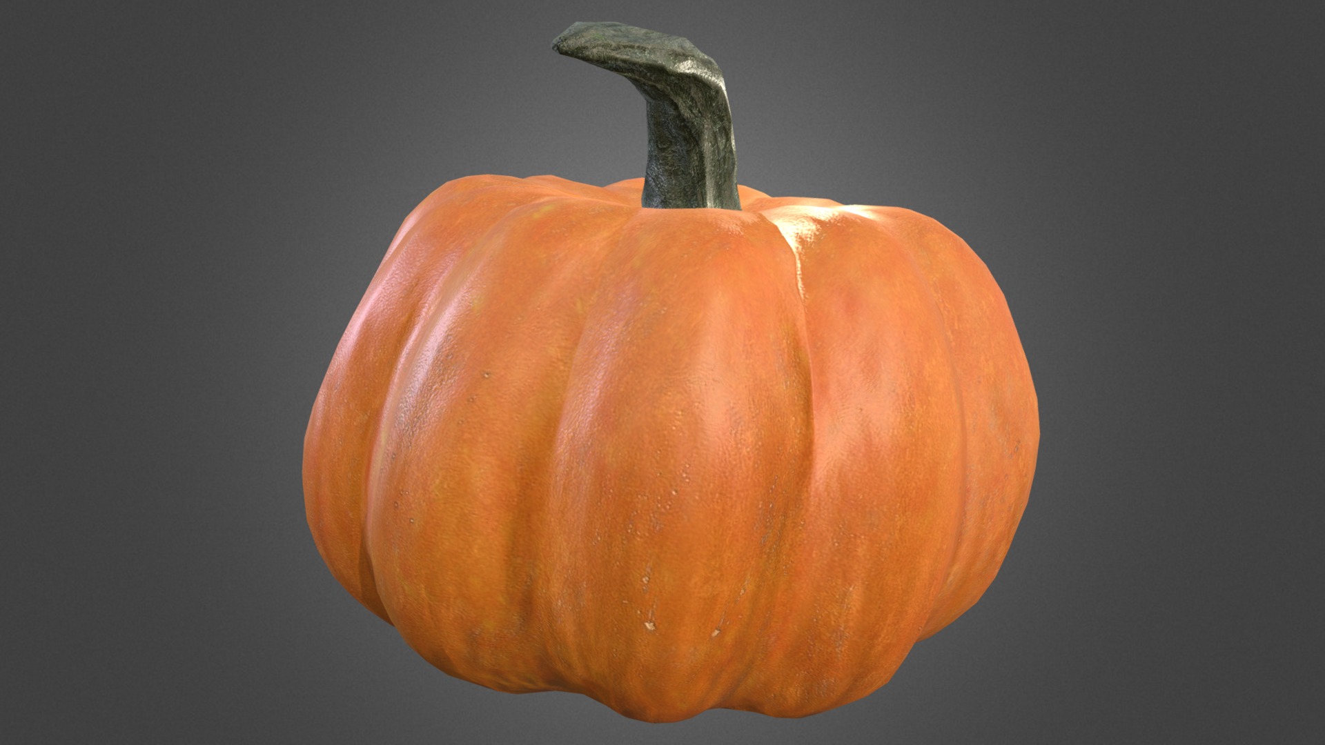 3D model Pumpkin - This is a 3D model of the Pumpkin. The 3D model is about a close up of a pumpkin.