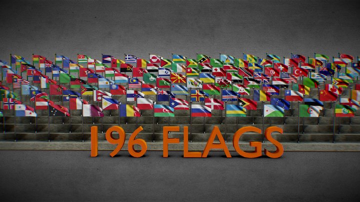 Flag 3D models - Sketchfab