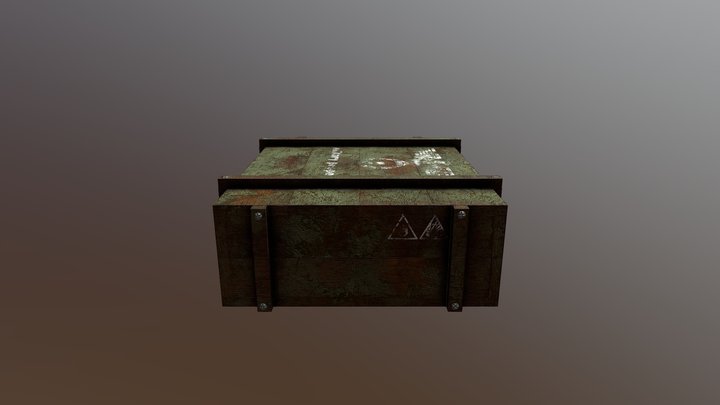Military Supply Box 3D Model