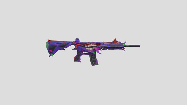 小丑m416 3D Model