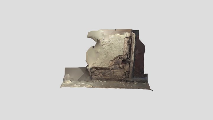 Hoogstraat_ Lagen_ Pleister 3D Model