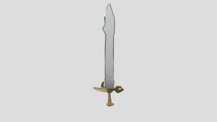 deformed sword 3D Model