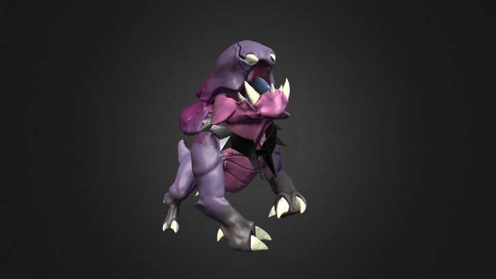 Demon Dog Companion 3D Model