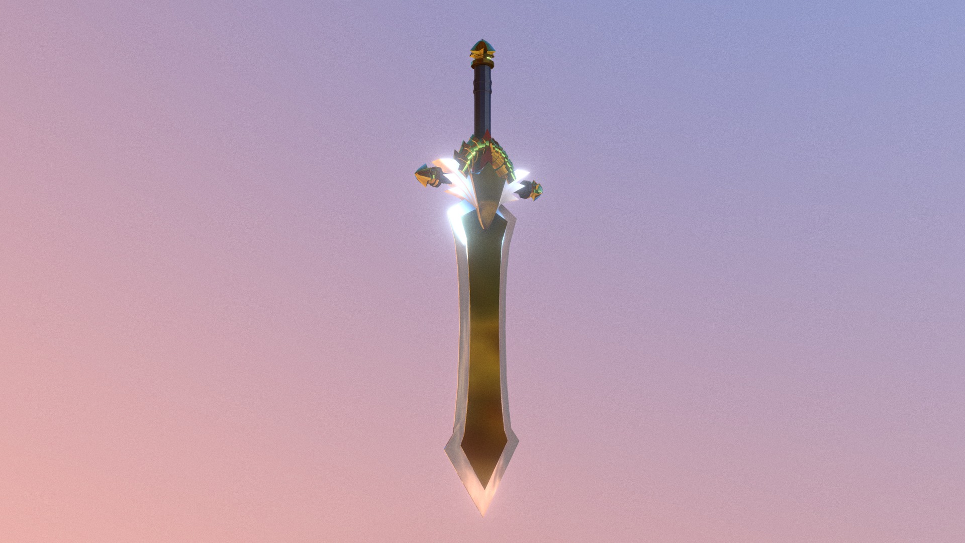 Sword of light - 3D model by Suraknor [1f0cfde] - Sketchfab