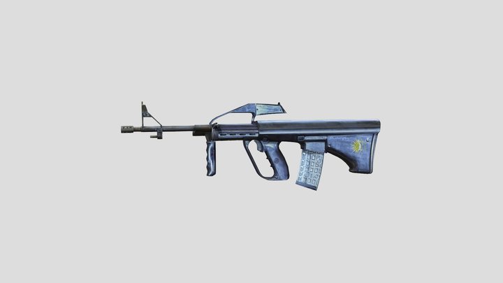 Steyr AUG Prototype 3D Model