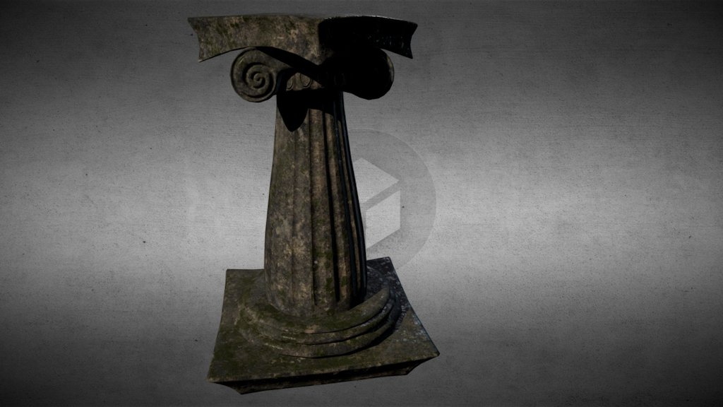 Colonna low poly