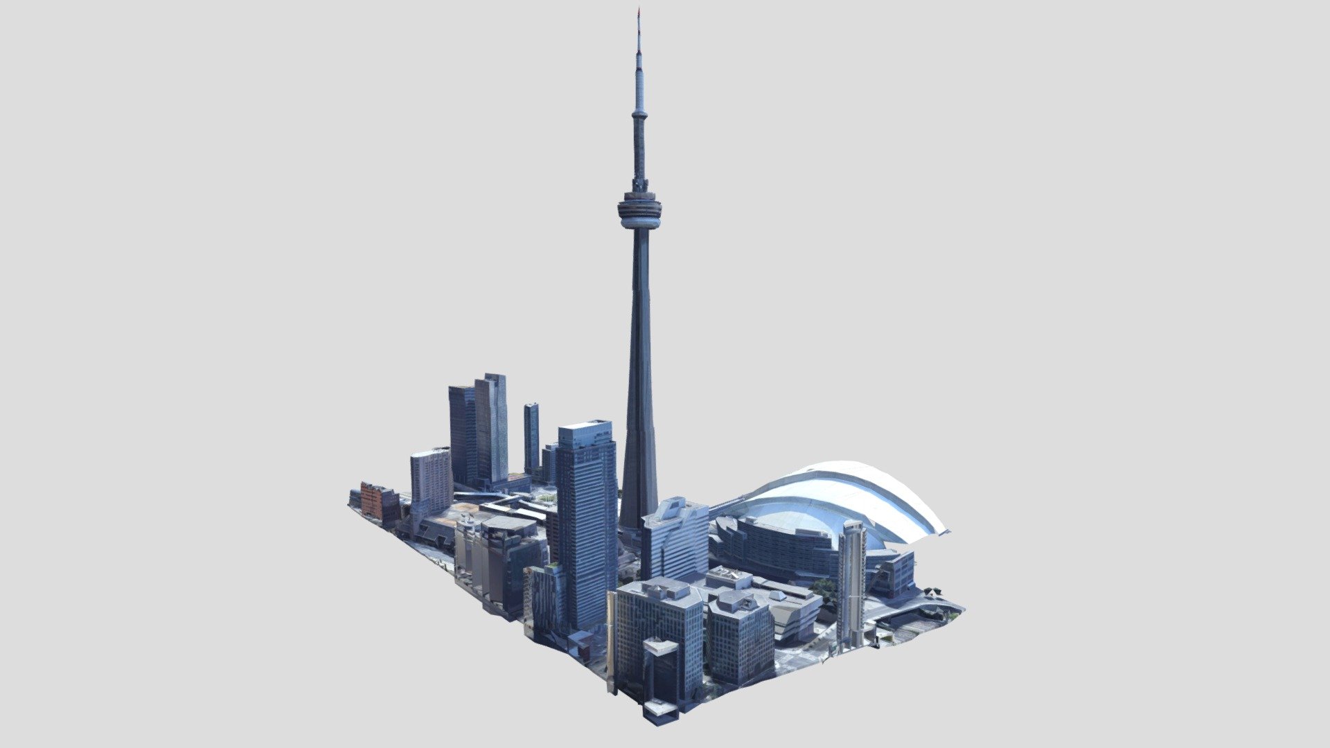 Vector Element Design  CN Tower by Fatemeh Mohsenizadeh on Dribbble