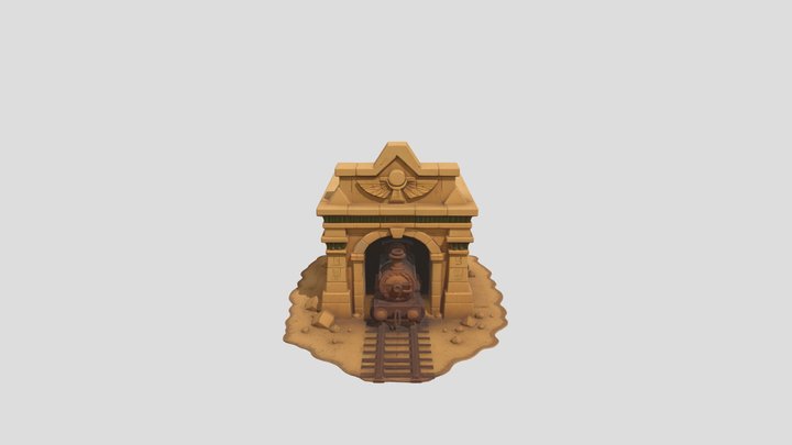 Egypth Building - Armor Rock Study