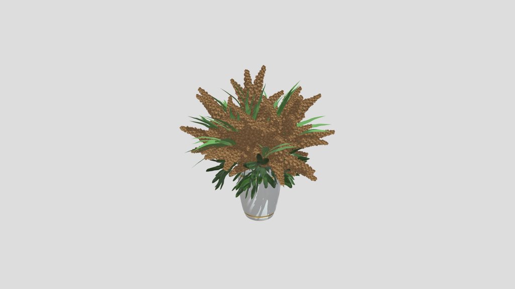 Golden Mimosa Floral Arrangement