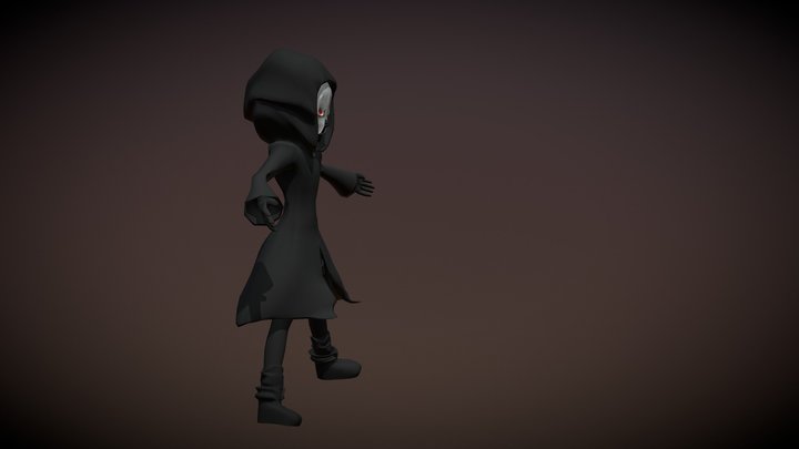 Character Low Poly 3D Model