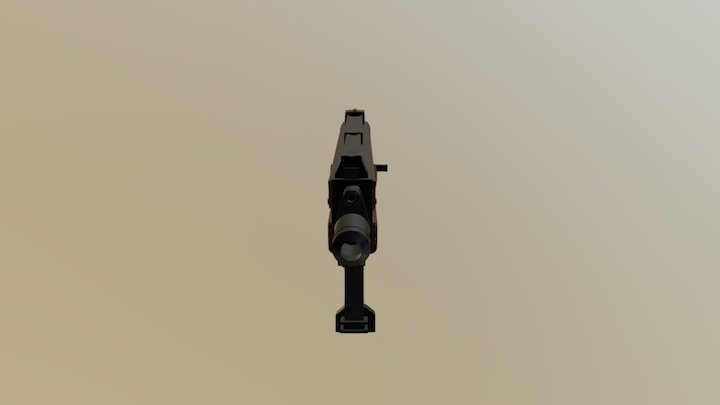 Warhammer 40k Bolter Godwyn-De'az Pattern 3D Model