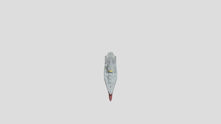 KRI Project C00 IrianNM 3D Model