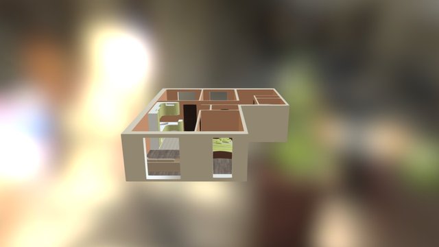 Flat4 3D Model