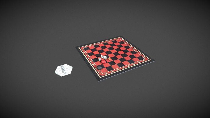 Comer_TextureMapping 3D Model