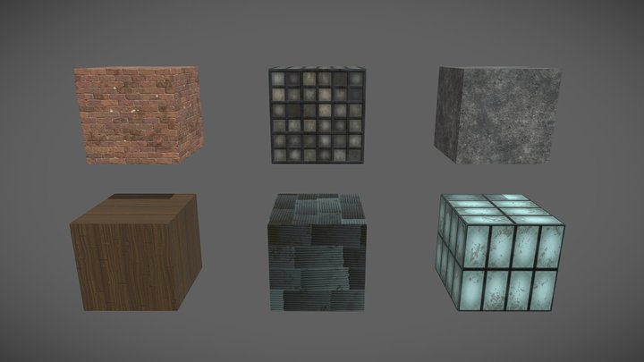 Industrial Tillable Materials 3D Model