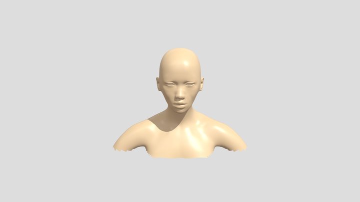 FEMALE_HEAD 3D Model