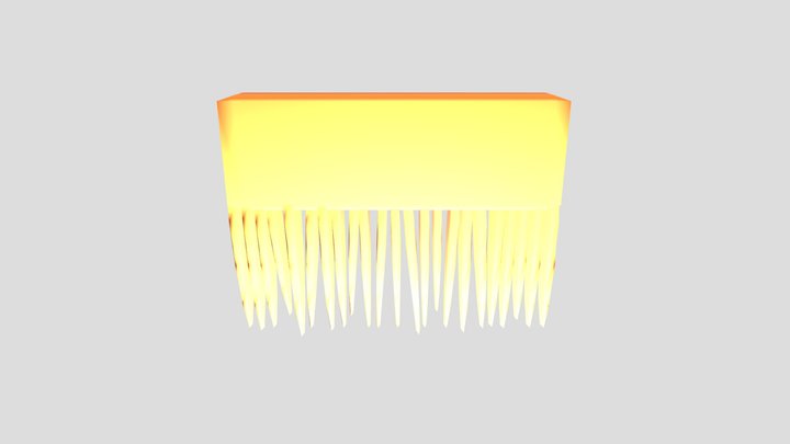 Гребень 3D Model