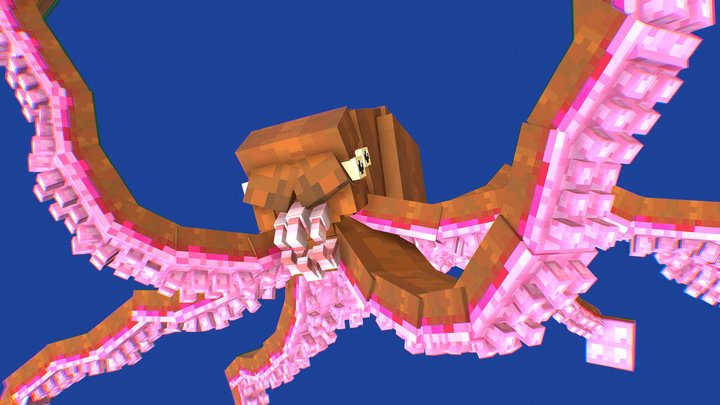 Blockbench - Kraken 3D Model