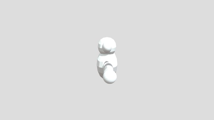 Gorilla tag Fangame Player Model (Rigged) 3D Model