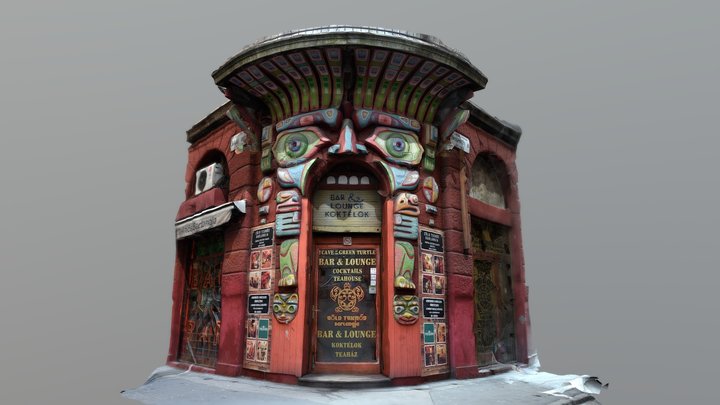 Zold Teknos Barlangja 3D Model