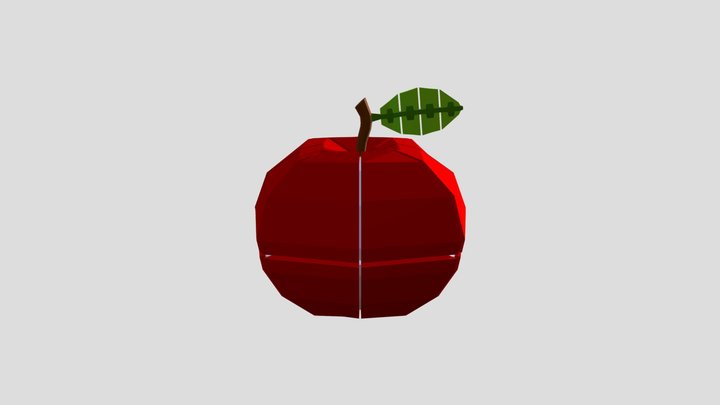 Mechanical Apple 3D Model