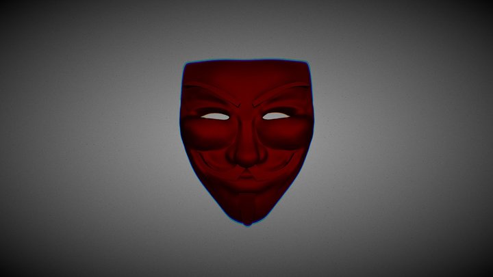 Hacker-mask 3D Model