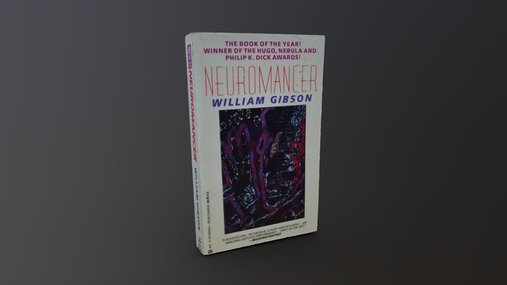 Neuromancer William Gibson (photogrammetry) – Kostenloses 3D-Modell STL