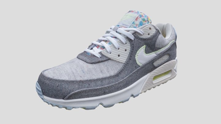 Nike Air Max 90s Recycled 3D Model
