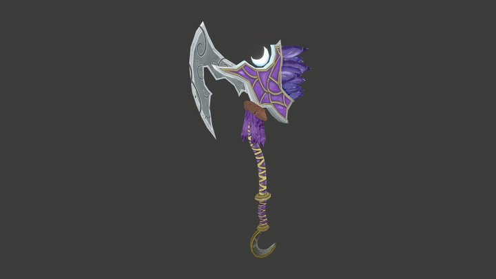 Elune's Edge - Weaponcraft 3D Model