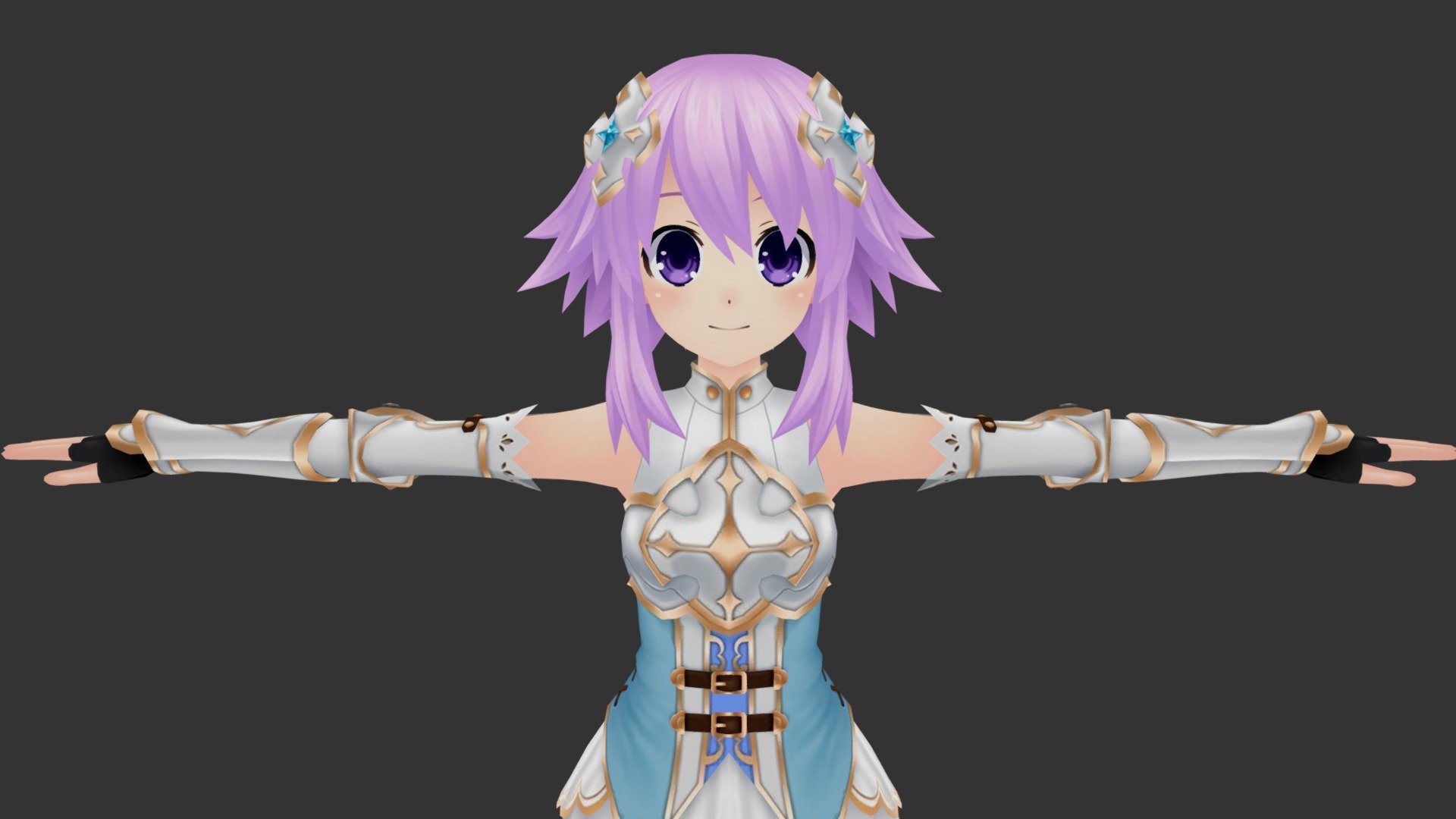 4GO Cyberdimension Neptunia Neptune Download Free 3D